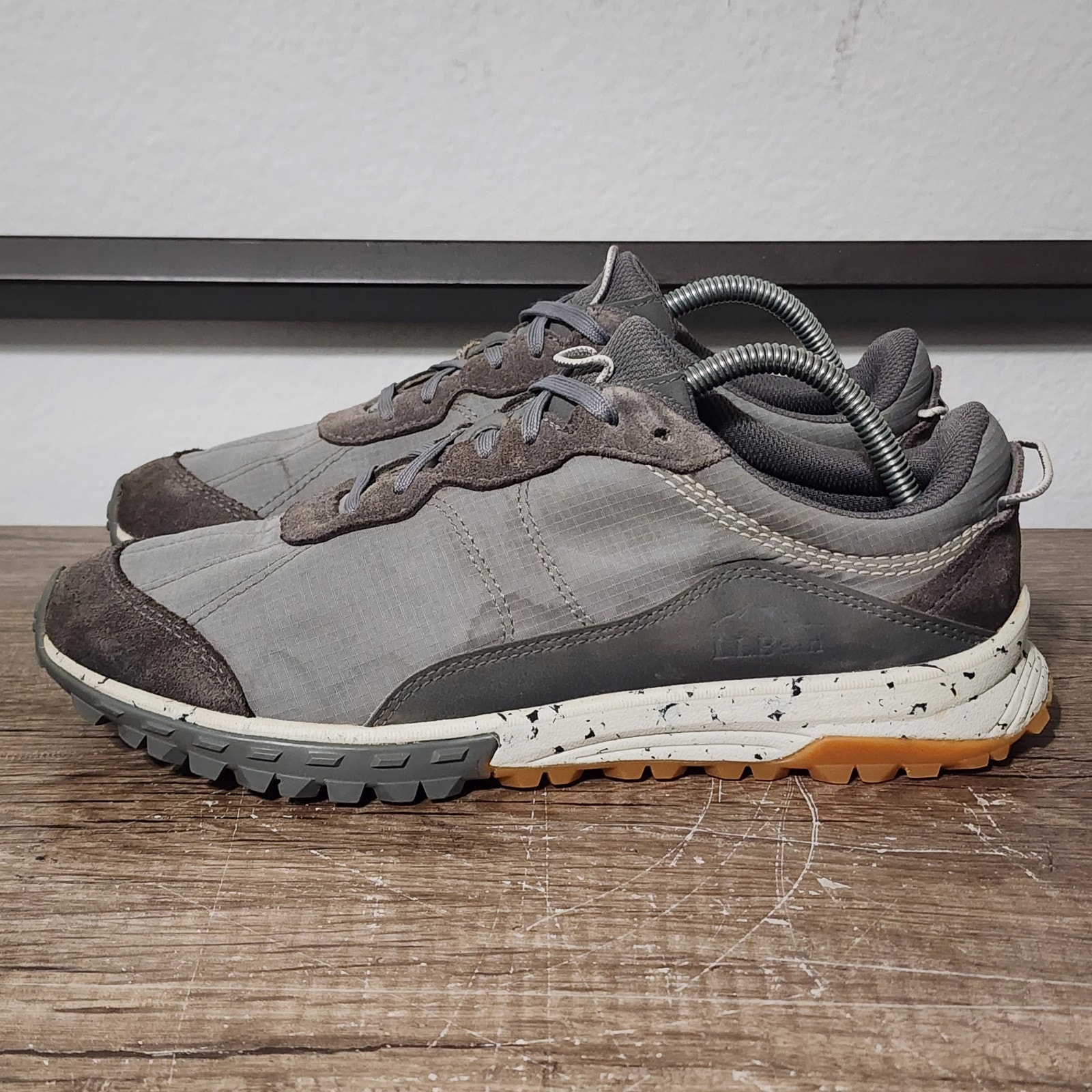 Ll Bean Everywhere Explorer Mens Athletic Shoes Sneakers Size 9 Gray